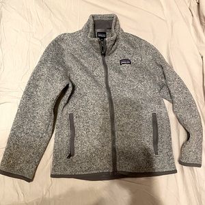 Patagonia full zip better sweater youth xs